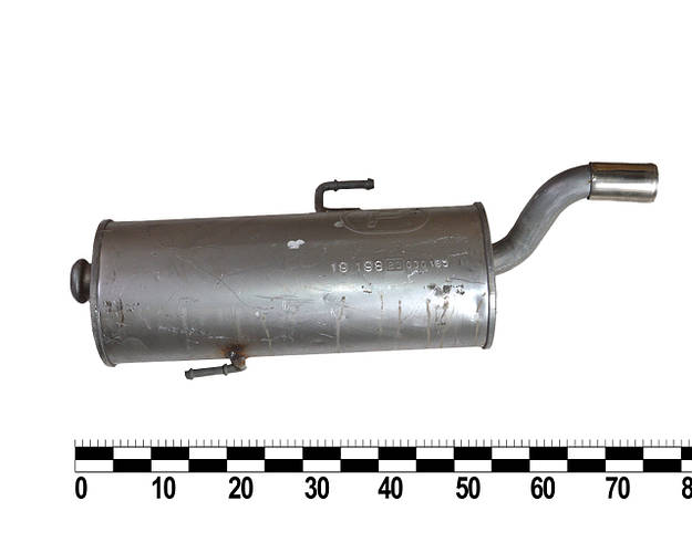 Купить Глушитель Peugeot 206 1.4/1.6 98-, алюминизированный, цена 1743 ...