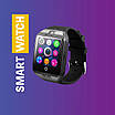 Смарт-годинник Smart Watch Q18. Колір: чорний, фото 3