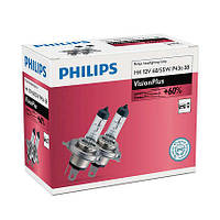 Галогенные лампы Philips VisionPlus H4 12V (12342VPC2)