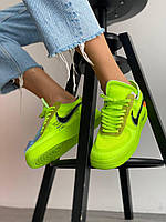 Яскраві жіночі кросівки Nike Air Force 1. Модні кроси для дівчат Найк Аір Форс 1., фото 3