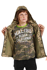 Костюм дитячий жилет шорти футболка ARMY KIDS Скаут камуфляж Піксель, фото 3