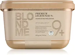 Освітлювальна пудра Schwarzkopf Professional Blondme Premium Lightener 9+ 450 г
