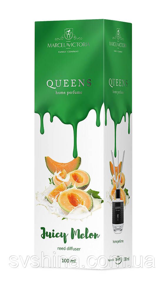 Аромодифузор MarcelaVictoria Queens White Juicy Melon (Диня) 100ml