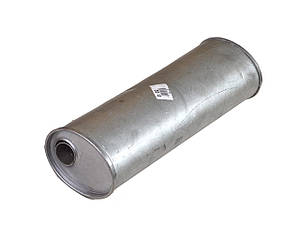 Резонатор універсальний 43х450х45 Елипс (170x125), Ø=43, Ø=45, алюминизированный