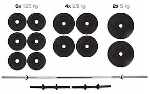 Штанга + Гантелі Набір 38 кг (Гриф 160 см)