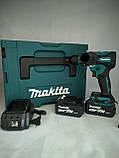 Акумуляторний ударний шуруповерт Makita DHP485BL POWERLine (2 х 36v 5.0 А, зарядний пристрій), фото 2