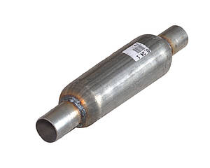 Резонатор універсальний 50х420 Круглий (Ø90), алюминизированный