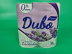 Туалетний папір (3шари) білий з фіолетовим тисненням і ароматом (а4) Диво Premio Toscana Lavender (1 пачка)