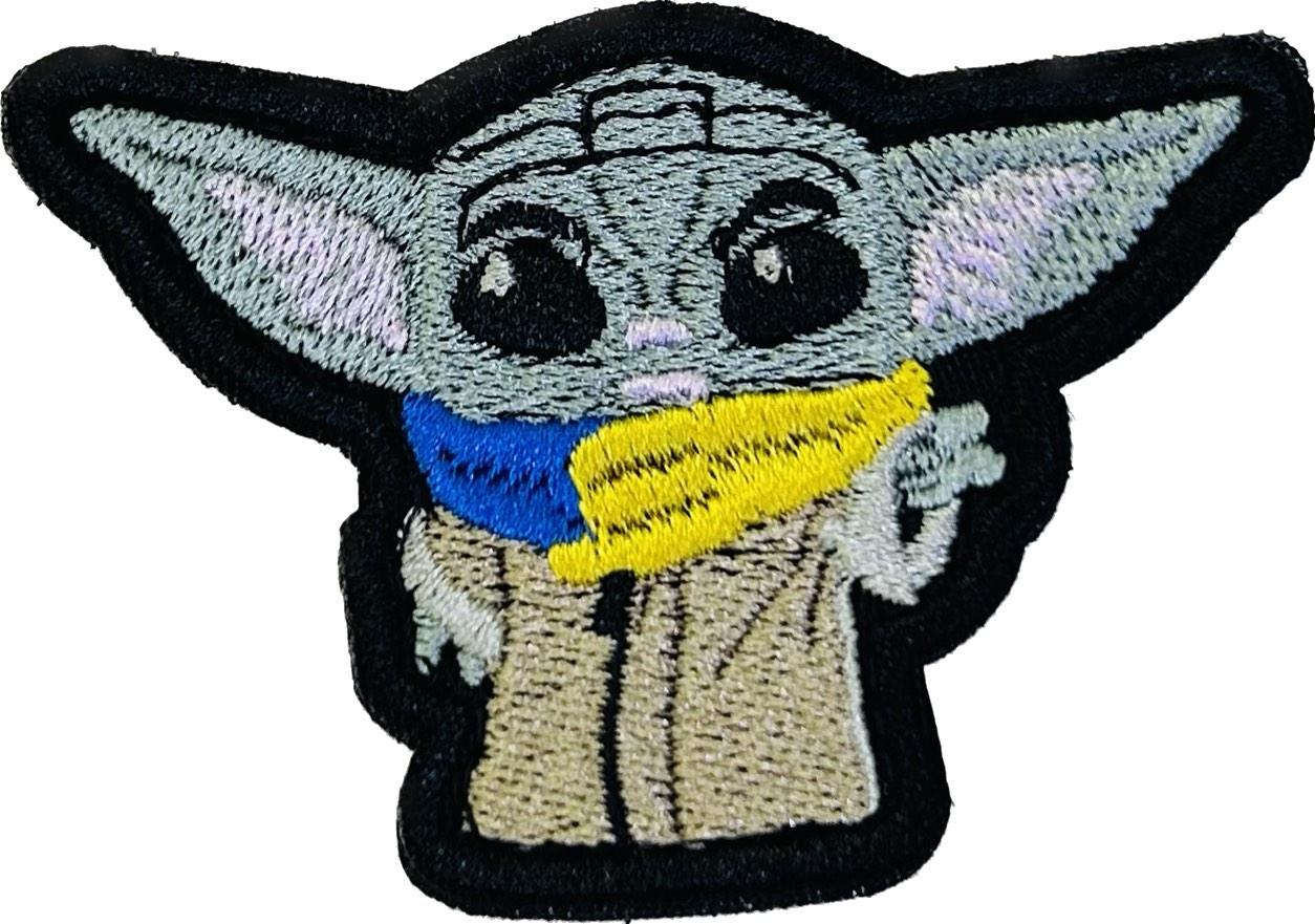 Шеврон "Йода-малюк-UK", фото 1
