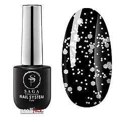 Топ із шимером Saga geometry 9 мл, No 2