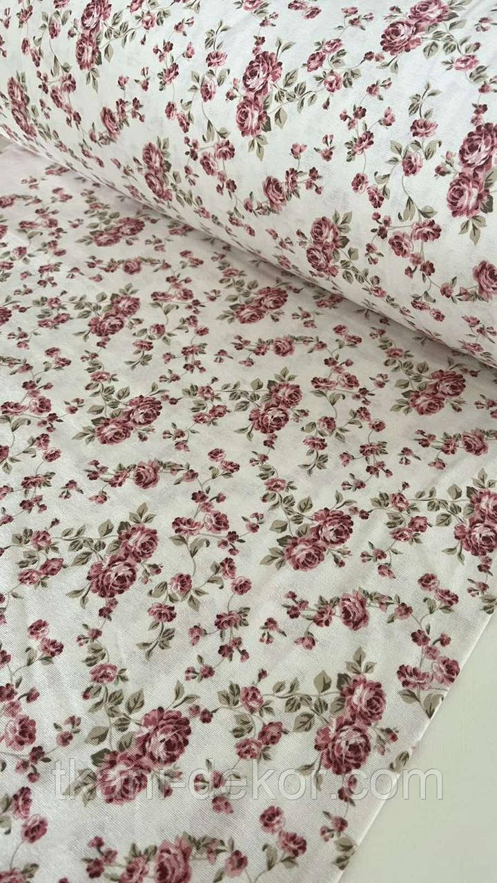 Фланель Кущова троянда