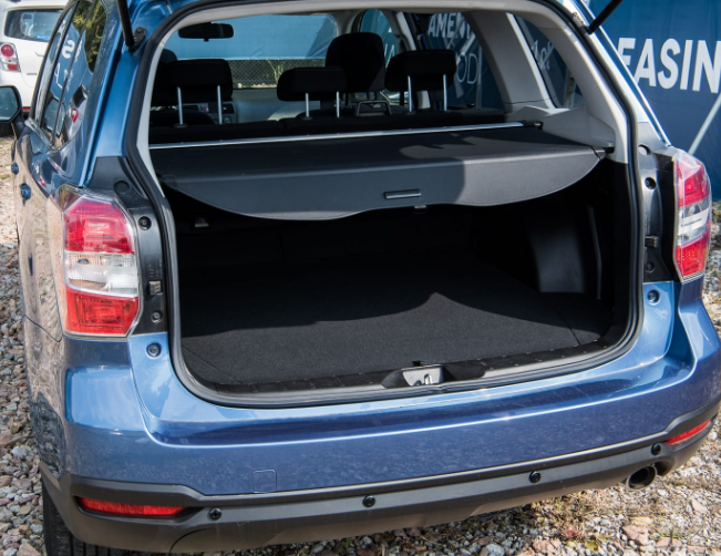 Шторка ролета полка багажника Subaru Forester 2014-2018 автомат кришка багажника, ST21SUFOR1418A (Субару Форестер)
