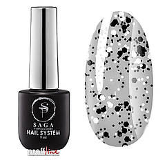 Топ із шимером Saga geometry 9 мл, No 3