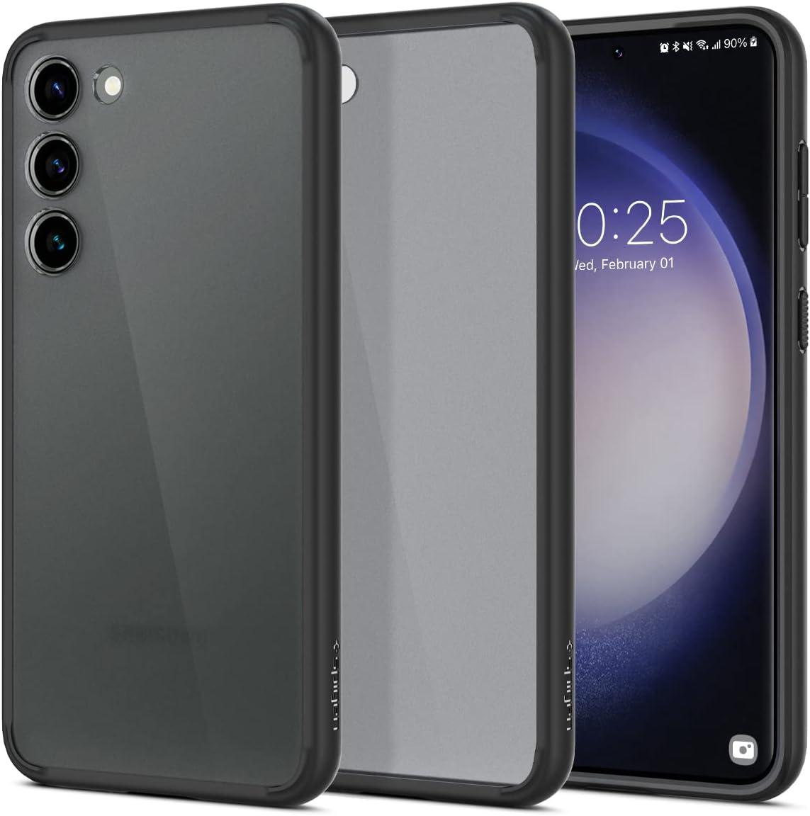 Чохол Spigen для Samsung Galaxy S23 Plus - Ultra Hybrid, Frost Black (ACS05670)
