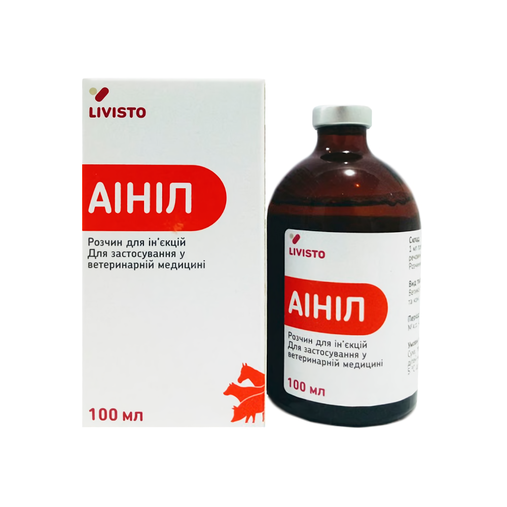 Аинил 100 мл LIVISTO Испания (противовоспалительный препарат) - фото 1 - id-p5208962
