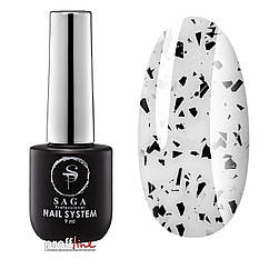 Топ із шимером Saga geometry 9 мл, No 4