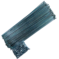 Спиця 252 мм посилена 2 мм із ніпелем Shunfeng (ціна за 1 упаковку 144 шт.)