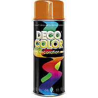 Алкидная аерозольная краска DecoColor, Оранжевый (RAL2004) 400ml