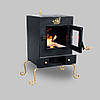 Піч-камін Екожар Комфорт Плюс із камерою допалювання вторинних газів (сталь 4 мм), фото 4