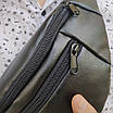 Набір: рюкзак ролл-топ з секцією для ноутбука + бананка з еко шкіри, фото 7