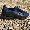 Кросівки літо чоловіча сітка 43 розмір | Текстильні кросівки | Модель 41373. Колір: синій, фото 9