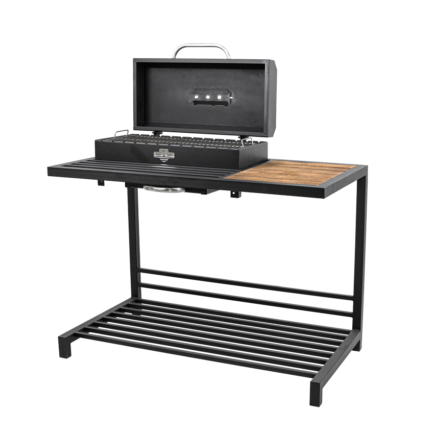 Мангал-гриль BBQ desk Daddy Smoke на 12 шампурів