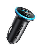 Автомобильное зарядное устройство Anker 323 Car Charger (52,5 Вт) адаптер с быстрой зарядкой PowerIQ 3.0