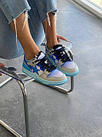 Жовтогарячі жіночі кросівки Nike SB Dunk. Стильні кроси для дівчат Найк СБ Данк., фото 5
