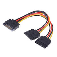 Кабель питания Value S0170 Serial ATA Male - 2xSATA Female