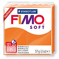 Полімерна глина пластика Фімо Fimo Soft мандарин 42 - 56гр