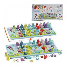 Дошка математична Магнітна рибалка