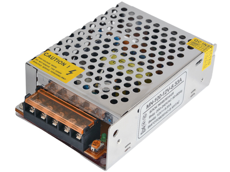 Блок живлення 100W-IP20 12V MN, фото 1