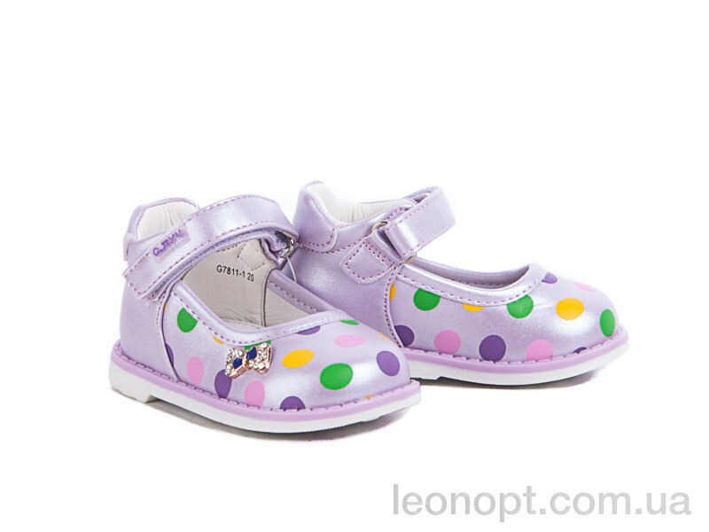 Туфли для девочек "С.Луч" G7811-1 purple - фото 1 - id-p1895918629