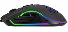 Ігрова миша комп'ютерна XTRIKE ME GM-215 для геймерів з RGB-підсвіткою, фото 4