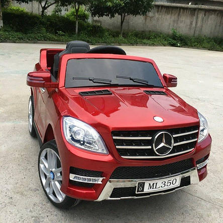 Дитячий електромобіль джип Mercedes-Benz ML 350 M 3568EBLRS-3 (MP3, SD-карта, USB, мотори 2x25W, акум.12V7A), фото 1