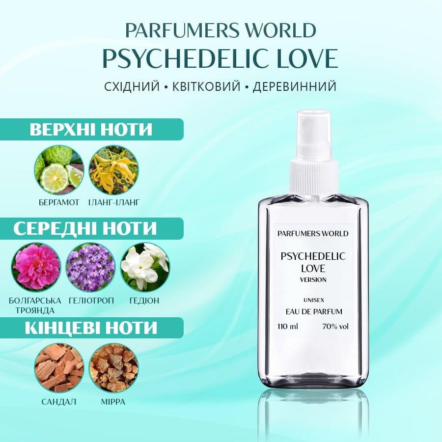 Духи Parfumers World Psychedelic Love Унисекс 110 ml - фото 2 - id-p1555813901