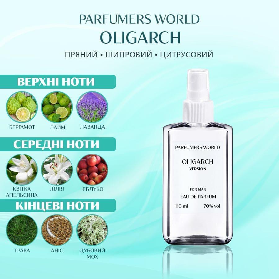 Духи Parfumers World Oligarch Мужские 110 ml - фото 2 - id-p1555813916