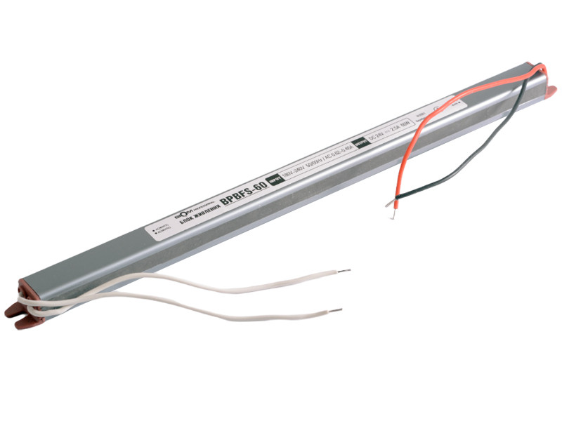 Блок живлення 60W IP67 24V BPBFS-60-24 2.5A stick герметичний BIOM, фото 1