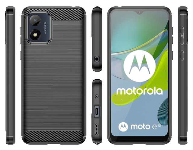 Защитный чехол-бампер для Motorola Moto E13