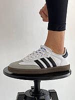 Модні кросси для чоловіків і жінок Adidas Samba. Стильні унісекс кроссівки Адідас Самба., фото 3