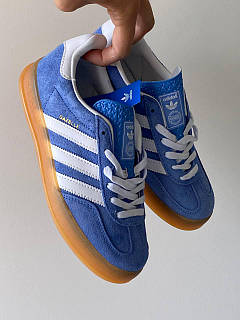 Adidas gazelle womens blue discount