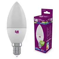 Лампа светодиодная ELM Led свеча 5W цоколь E14 4000К нейтральный свет