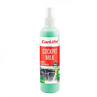 Полироль-молочко для пластика "яблоко" 250мл cockpit milk CARLIFE ( ) CF037-CARLIFE