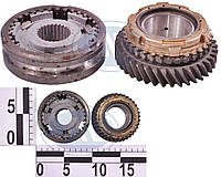 Шестерня КПП ВАЗ 2108, 3 передачи в сб. (муфта, шестерня, синхрон) (под синхрон 2108)