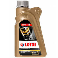 Масло моторное синтетическое 1л 5W-40 SYNTHETIC PLUS LOTOS (BYD Амулет) WF-K102Y00-0H0-LOTOS