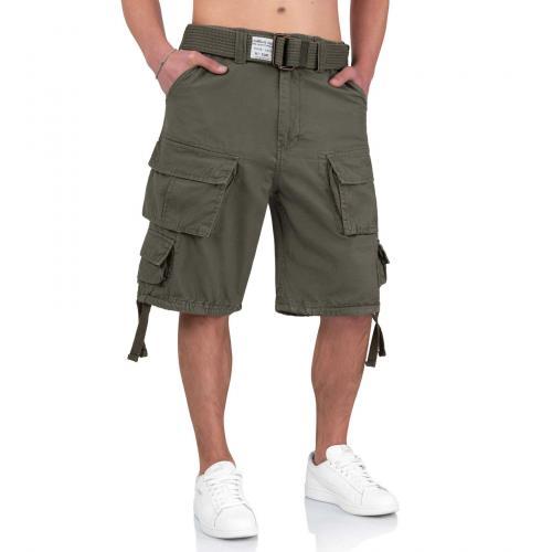 Surplus Raw Vintage SURPLUS DIVISION SHORTS Olive S ID