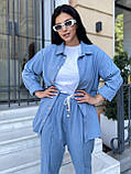 Костюм жіночий сорочка та штани 57240, фото 5
