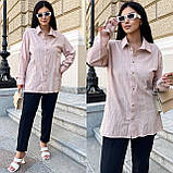 Костюм жіночий сорочка та штани 57240, фото 4