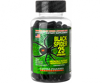 Clomo Pharma Black Spider 100 caps