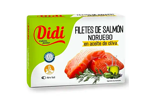 Філе лосося в оливковій олії Didi Filetes De Salmon 120 мл